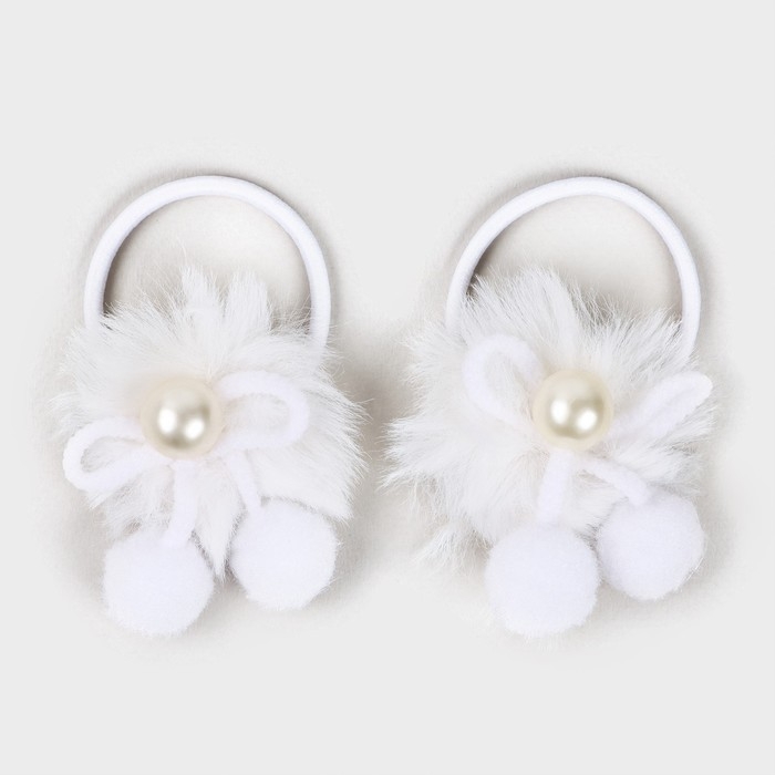 Резинки для волос 2 шт новогодние &laquo;Для самой чудесной&raquo; на Новый год, 10 х 9 см