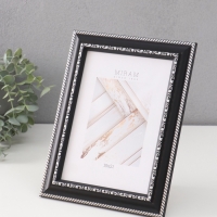 Фоторамка пластик "МИРАМ" 15х21 см, чёрный