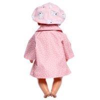 Одежда для кукол &laquo;Плащик с беретом&raquo;