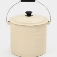 Ведро ц/шт с/кр 10л (слоновая)Без декора