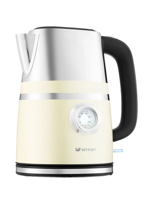 Чайник электрический металлический КТ-670 - 1.7 л
