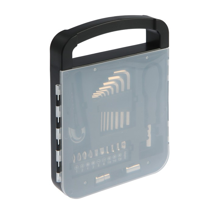 Набор инструментов ТУНДРА, пластиковый кейс, 22 предмета Набор инструментов ТУНДРА, пластиковый кейс, 22 предмета