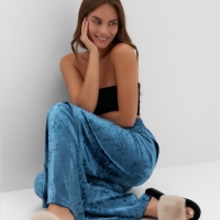 Брюки домашние KAFTAN Velvet 52-54, синий