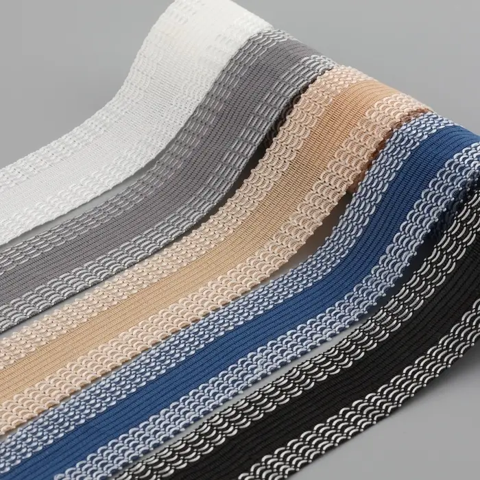 Лента для подгибания швов, термоклеевая, 25 мм, 100 см, чёрная