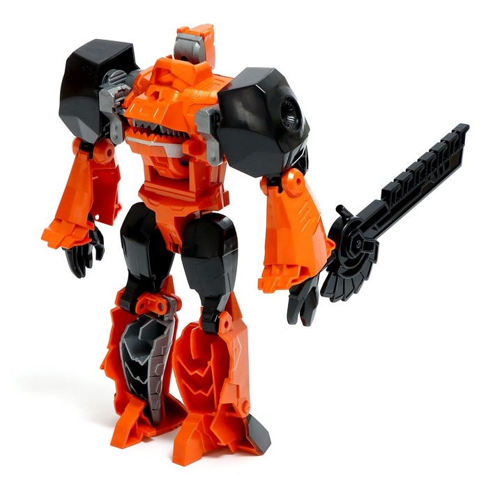 Робот &laquo;Динобот&raquo;, с металлическими элементами, трансформируется