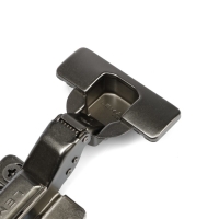 Петля полунакладная с эксцентриком softly clap, цвет черный никель, 2 шт. Петля полунакладная с эксцентриком softly clap, цвет черный никель, 2 шт.