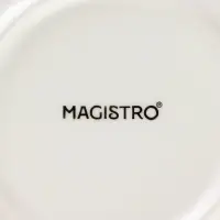 Кокотницы &laquo;Церера&raquo;, набор 2 шт., d=15 см, 500 мл, фарфор, белые