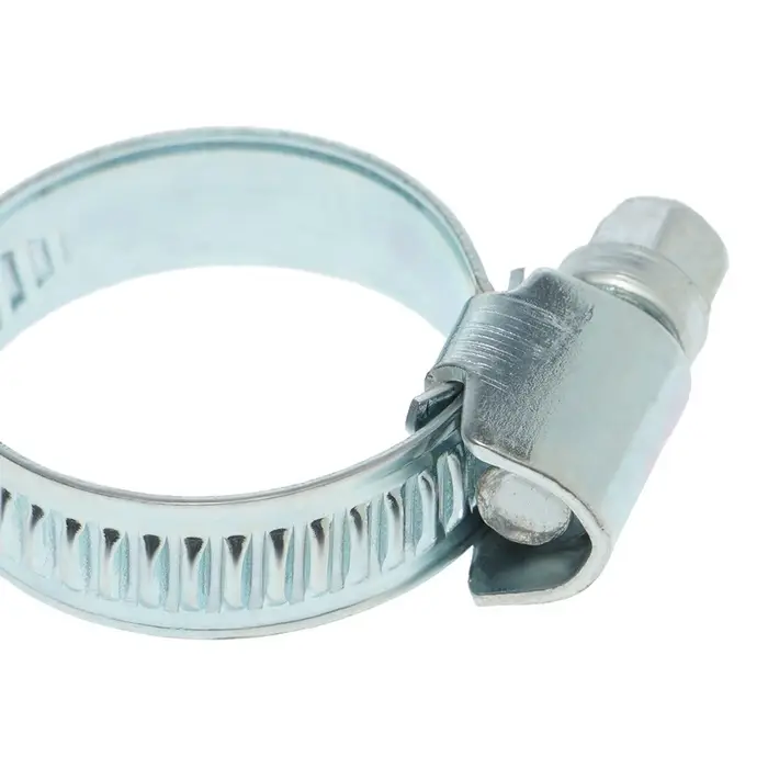 Хомут червячный ZEIN engr, несквозная просечка, диаметр 16-25 мм, ширина 9 мм, оцинкованный