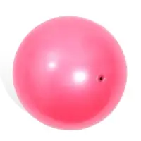 Мяч для художественной гимнастики FIG Металлик, диаметр 15см, цвет розовый