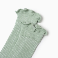 Гольфы детские 2 пары Крошка Я BASIC LINE, 10-12 см, молочн/оливк Гольфы детские 2 пары Крошка Я BASIC LINE, 10-12 см, молочн/оливк