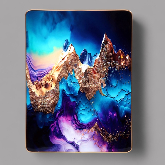 Картина акрил Картина акрил "Абстракция смола" 40х30 см