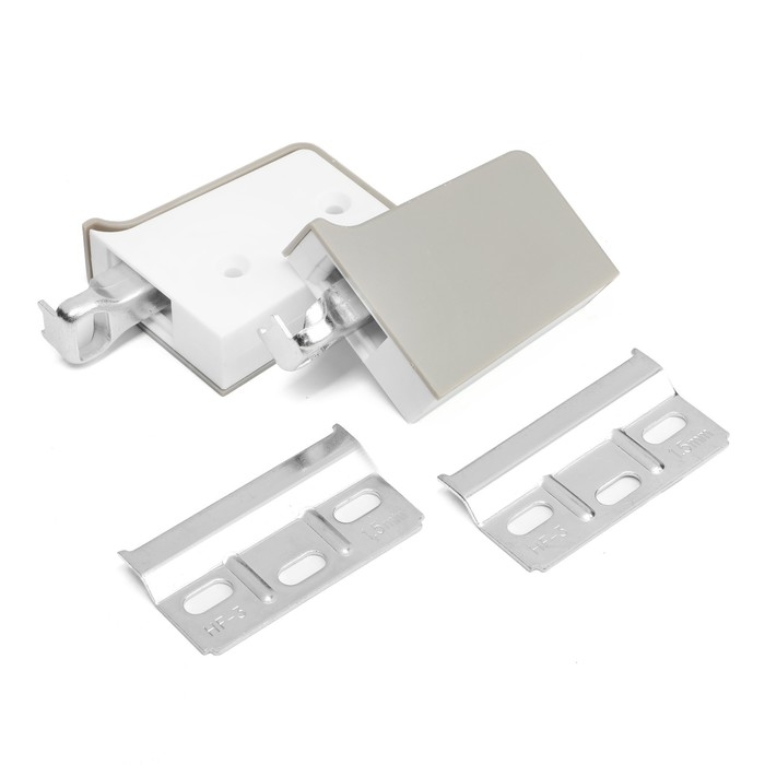 Навес мебельный для  кухон. шкафов &ldquo;P02&ldquo;, цвет серый, нагр.100 кг. на пару, набор 2 шт