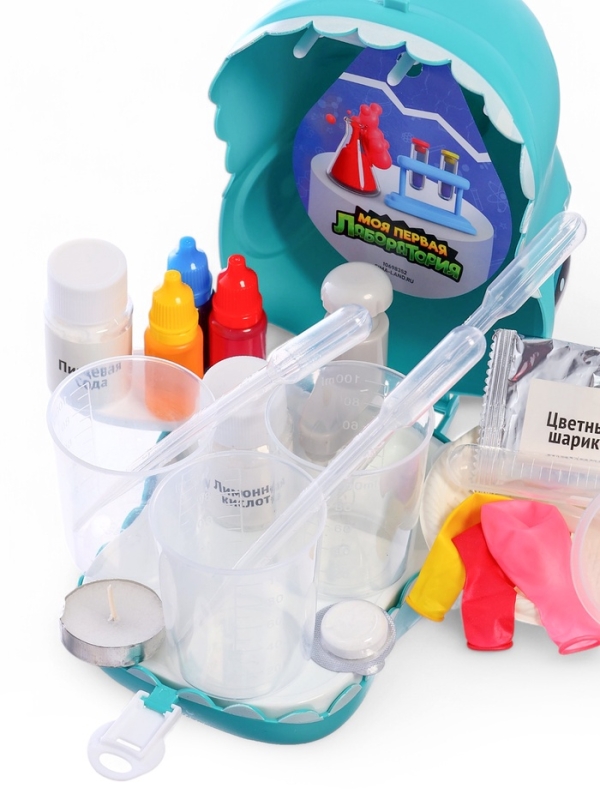 ЭВРИКИ Набор для опытов "Моя первая лаборатория", диноголова