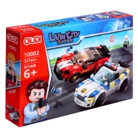 Конструктор &laquo;Полиция. Стритрейсеры&raquo;, 327 деталей