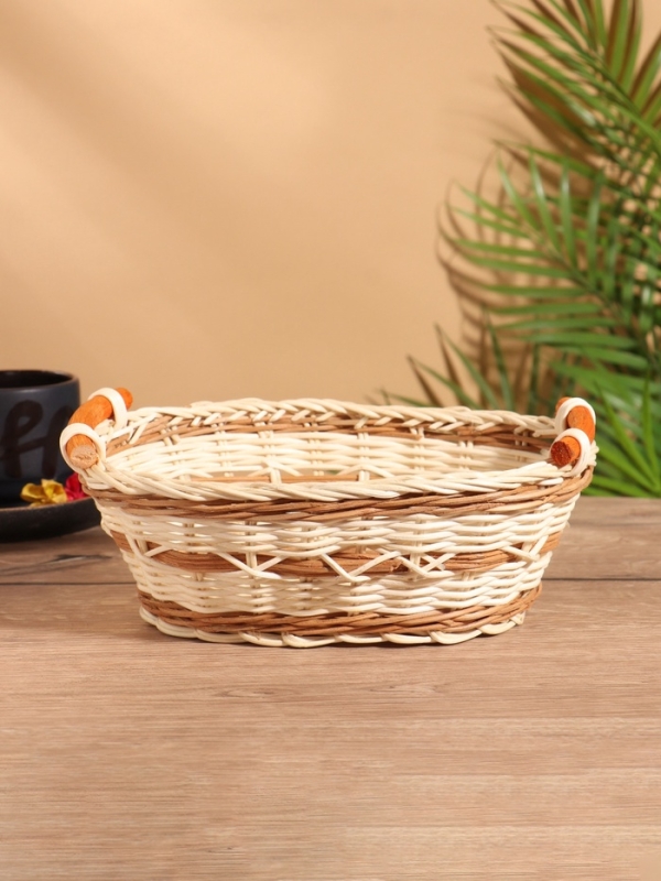 Корзина плетеная 25x19x9 см, ротанг