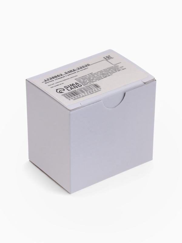 Футляр бархатный под кольцо &laquo;Сердце с рамкой из точек&raquo; 5&times;5, цвет красный