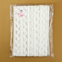 Кружево на сетке, 30 мм × 9 ± 0,5 м, цвет белый Кружево на сетке, 30 мм × 9 ± 0,5 м, цвет белый