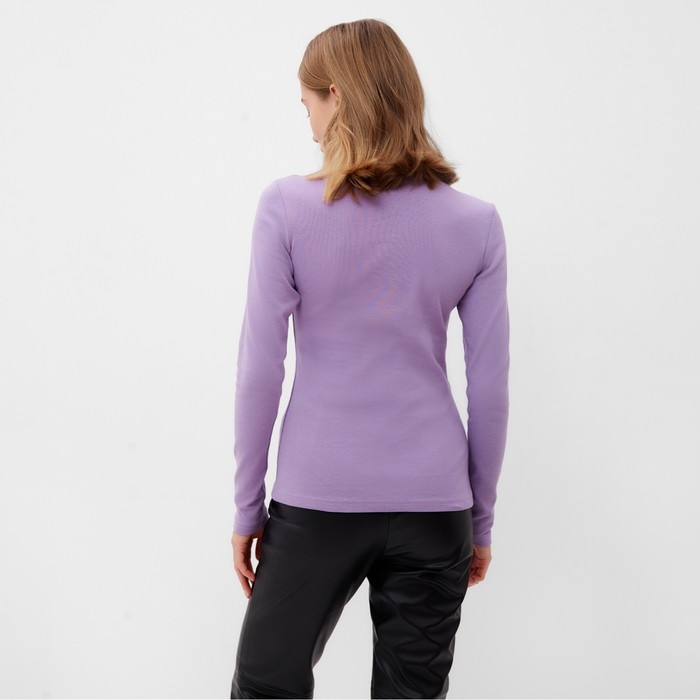 Водолазка женская MINAKU: Basic line цвет лиловый, размер 52 Водолазка женская MINAKU: Basic line цвет лиловый, размер 52