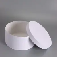 Коробка круглая белая, 30 х 15 см