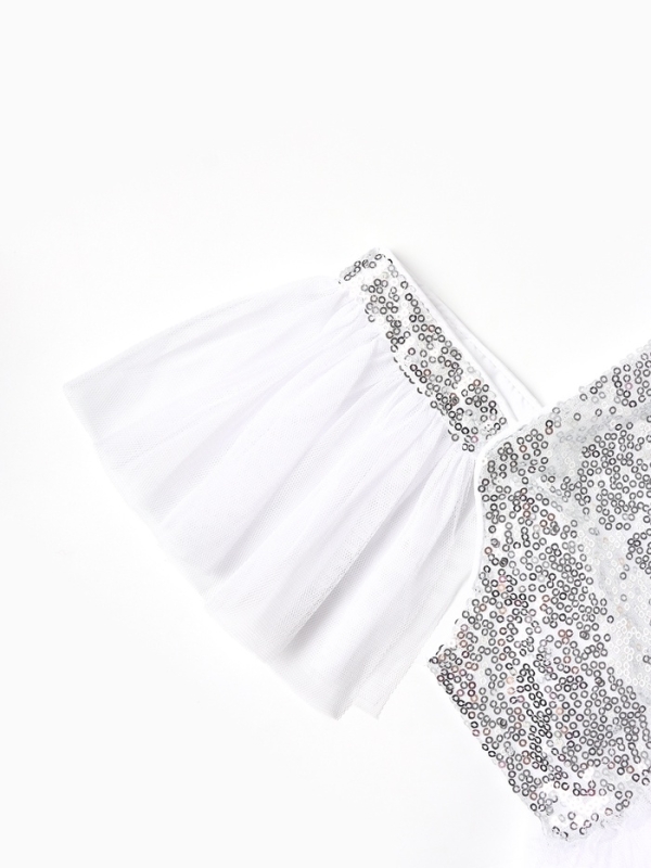 Платье детское нарядное KAFTAN рост 130, белый