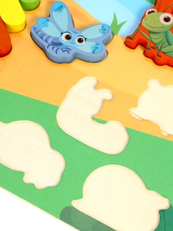 Развивающий сортер "Весёлые насекомые"