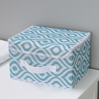 Короб для хранения Доляна &laquo;Лагуна&raquo;, 26&times;20&times;16 см, цвет бирюзовый