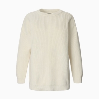 Джемпер женский MIST крупной вязки, молочный, р. S (40-42)