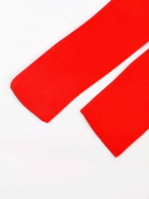 Пояс красный пиратский 140*6,5см