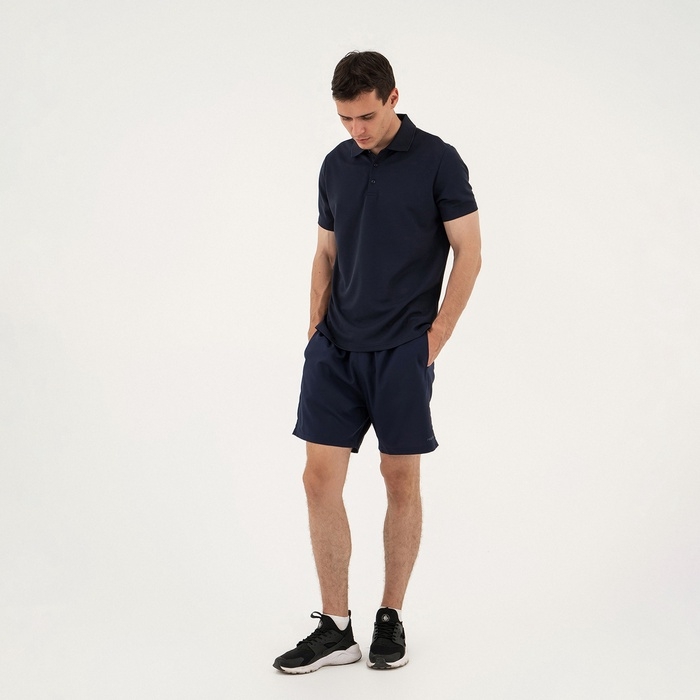 Футболка - поло мужская Resport, р. 50, цвет синий, спортивная