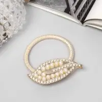 Резинка для волос "Робин" листок, 5 см