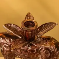 Подсвечник "Жираф" алюминий 26х11х17 см