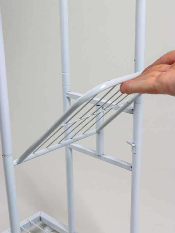 Подставка для цветов Greengo, 3 полки, 43 &times; 22 &times; 57 см, напольная, металл, белая