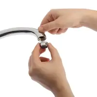 Аэратор ZEIN, наружная резьба, d=24 мм, сетка пластик, корпус пластик, цвет хром