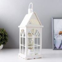 Ночник "Фонарь-домик"белая от батареек 3ААА 35х13,5х13,5 см RISALUX