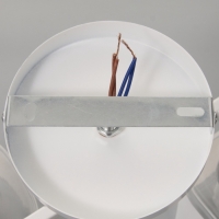 Люстра "Айрис" 2хЕ27 40Вт бело-хромовый 45х26х27 см BayerLux