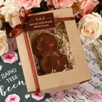 Шоколадная фигурка &laquo;8 марта Тюльпаны&raquo;, 80 г