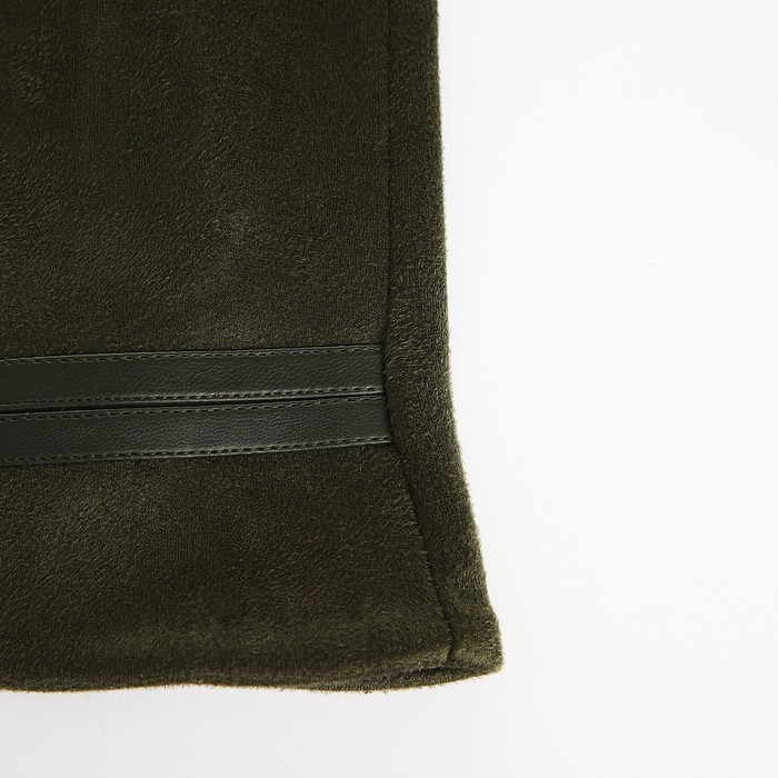 Перчатки женские, безразмерные, без утеплителя, цвет хаки Перчатки женские, безразмерные, без утеплителя, цвет хаки