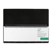 Планинг датированный 2025 года, ESCALADA, 76 листов, на гребне, интегральная обложка, искуственная кожа, тиснение фольгой, блок 70, чёрный, 310 х115мм Планинг датированный 2025 года, ESCALADA, 76 листов, на гребне, интегральная обложка, искуственная кожа, тиснение фольгой, блок 70, чёрный, 310 х115мм