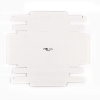 Коробка под 4 конфеты и шоколад с ячейками &laquo;Белая&raquo; 18.8 х 15.7 х 3 см