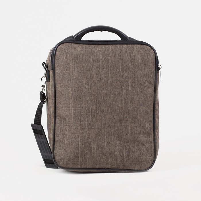 Сумка мужская &laquo;ЗФТС&raquo;, цвет коричневый