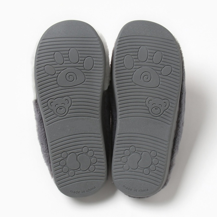 Тапочки детские размер 36-37, цвет серый