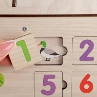 Обучающая доска &laquo;Бизиборд. Обучай-ка&raquo;