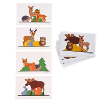 Головоломка. Повтори по образцу &laquo;Лес&raquo;