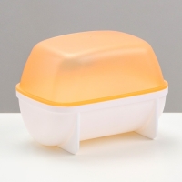 Туалет для грызунов "Пижон", 10,2 х 7,2 х 7,2 см, жёлтый Туалет для грызунов "Пижон", 10,2 х 7,2 х 7,2 см, жёлтый