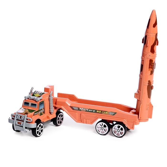 Грузовик инерционный «Ракетница», МИКС Грузовик инерционный «Ракетница», МИКС