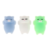 Мялка антистресс &laquo;Киска&raquo;, набор 3 шт, цвета МИКС