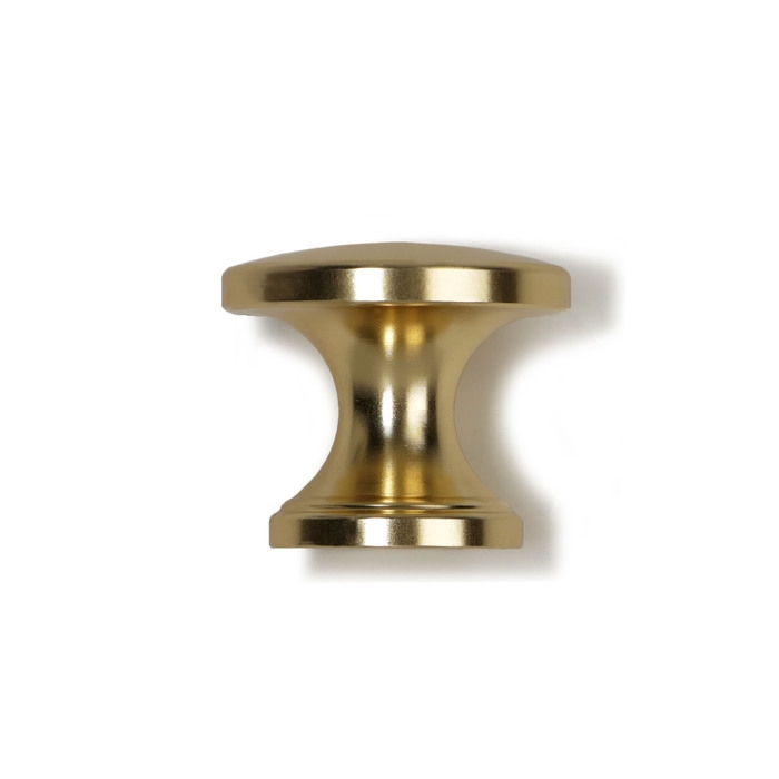 Ручка кнопка CAPPIO RK148, d=30 мм, цвет сатиновое золото