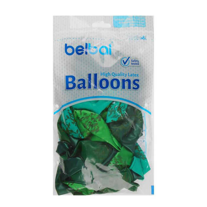 Шар латексный 14" &laquo;Хаки&raquo;, набор 25 шт.