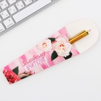 Ручка &laquo;Золотому учителю&raquo;, металл, синяя паста, 1.0 мм