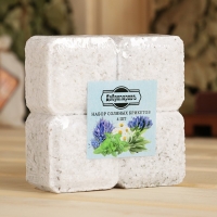 Соляной брикет набор 4 шт "Лаванда, шалфей, мелисса, ромашка" по 200 г Соляной брикет набор 4 шт "Лаванда, шалфей, мелисса, ромашка" по 200 г